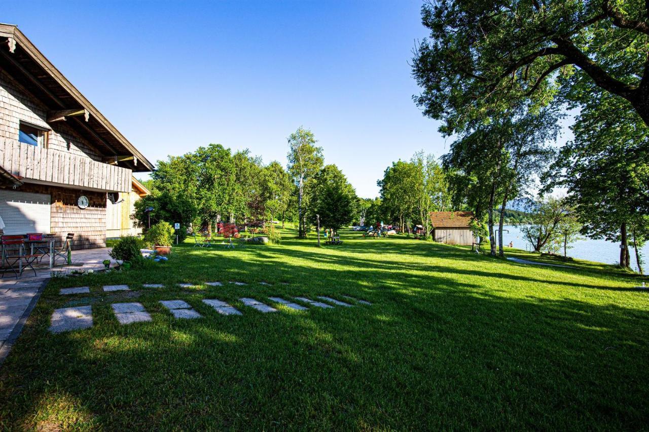 Ferienwohnungen Am Strandbad Chieming Zewnętrze zdjęcie
