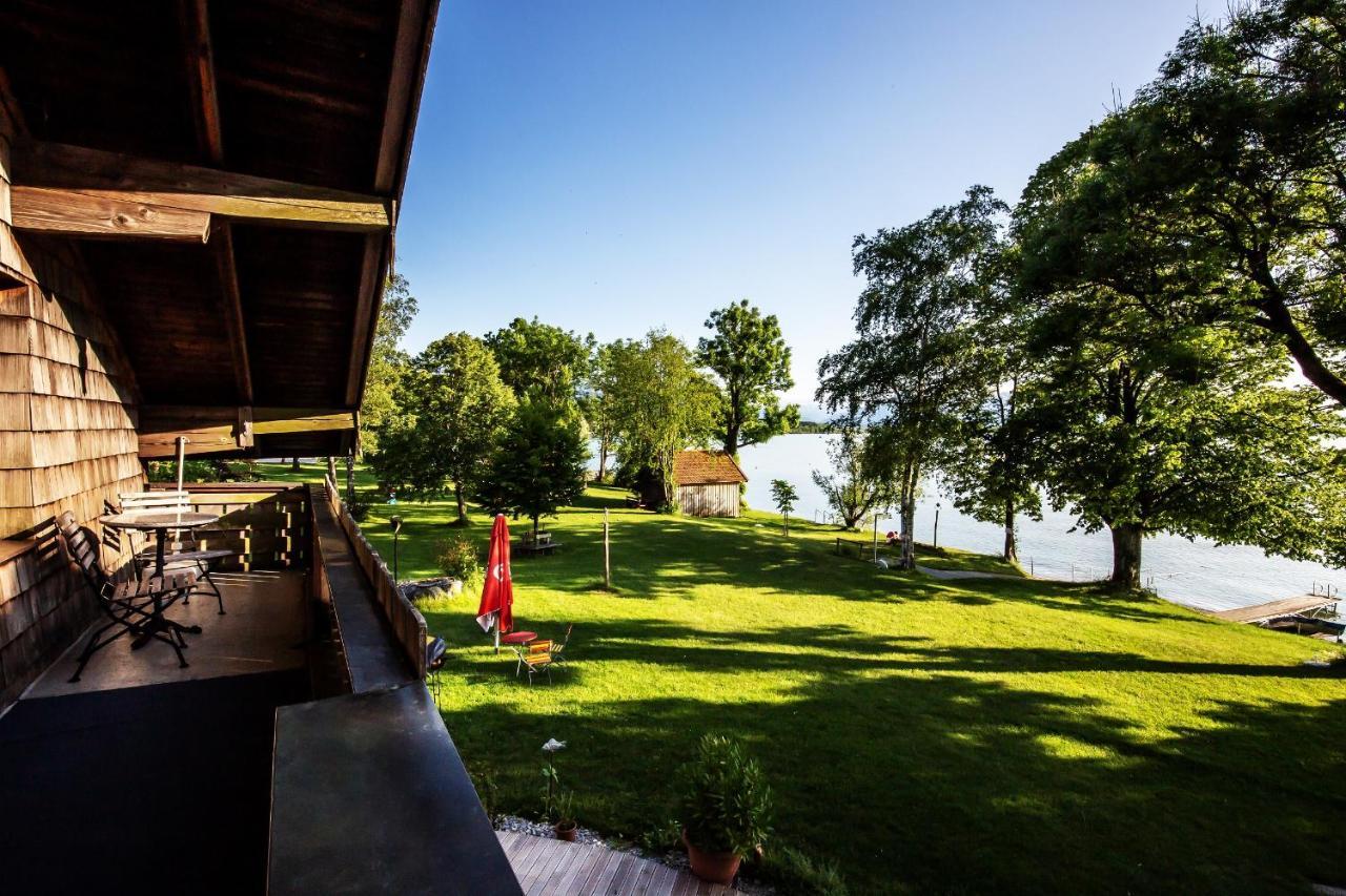 Ferienwohnungen Am Strandbad Chieming Zewnętrze zdjęcie
