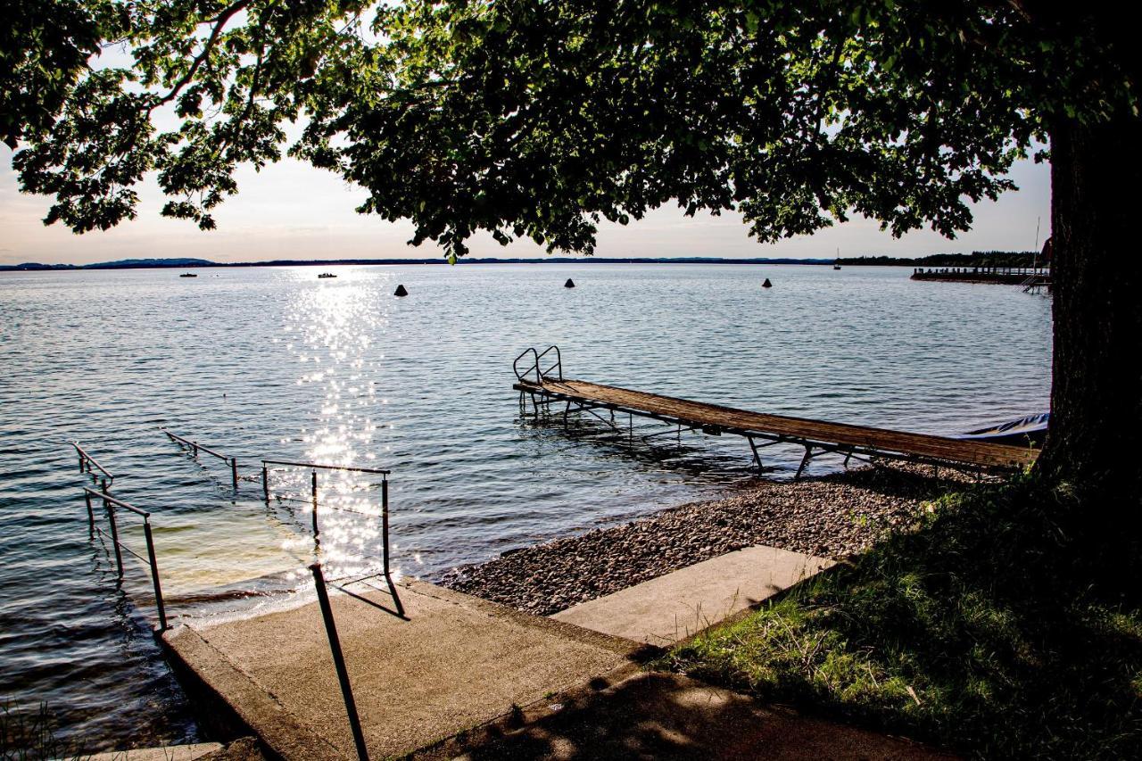 Ferienwohnungen Am Strandbad Chieming Zewnętrze zdjęcie